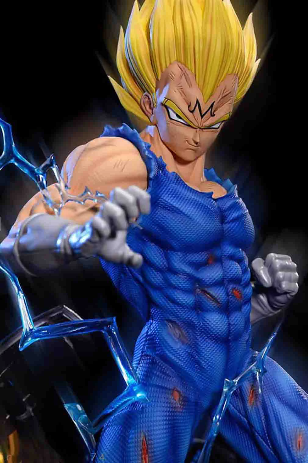 SSJ Vegeta on Capsule Dragon Ball Ready to Print 3D Print Model .c4d .max .obj .3ds .fbx .stl .blend 