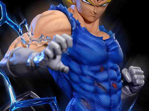 SSJ Vegeta on Capsule Dragon Ball Ready to Print 3D Print Model