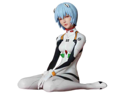Evangelion Shin Gekijouban - Ayanami Rei Ready to Print 3D Print Model