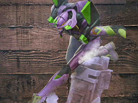 Eva01 - Neon Genesis Evangelion Ready to Print 3D 프린트 모델