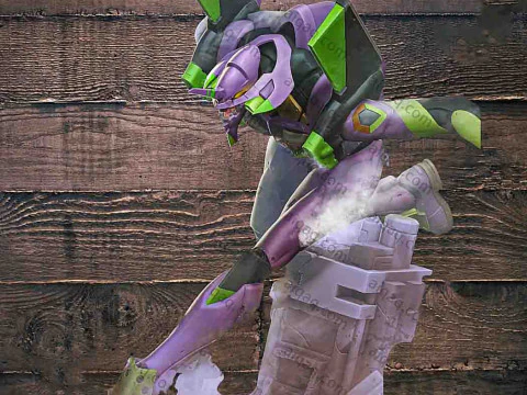 Eva01 - Neon Genesis Evangelion Listo para Imprimir Modelo de impresión 3D