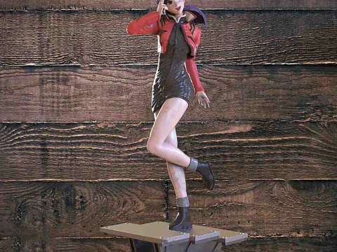 新世纪福音战士美里准备印刷 3D 打印模型