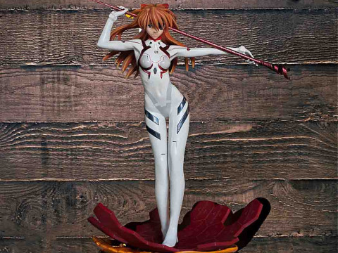 Asuka - Evangelion Ready to Print 3D Print Model