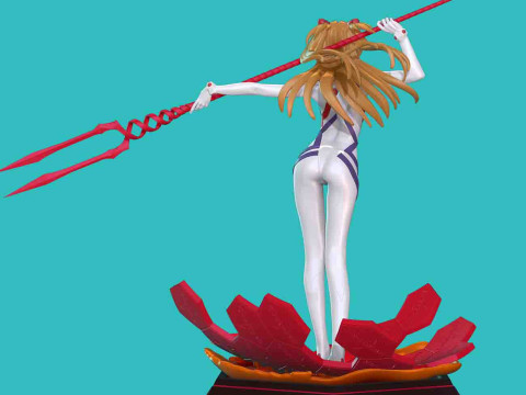 Asuka - Evangelion Ready to Print 3D Print Model
