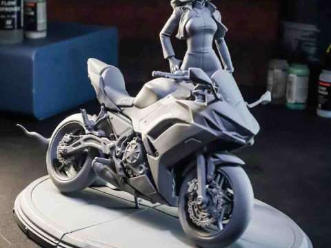 Misato - Neon Genesis Evangelion Ready to Print Model Cetak 3D