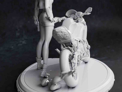 Misato - Neon Genesis Evangelion Ready to Print Model Cetak 3D