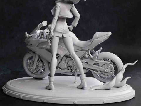 Misato - Neon Genesis Evangelion Ready to Print Model Cetak 3D