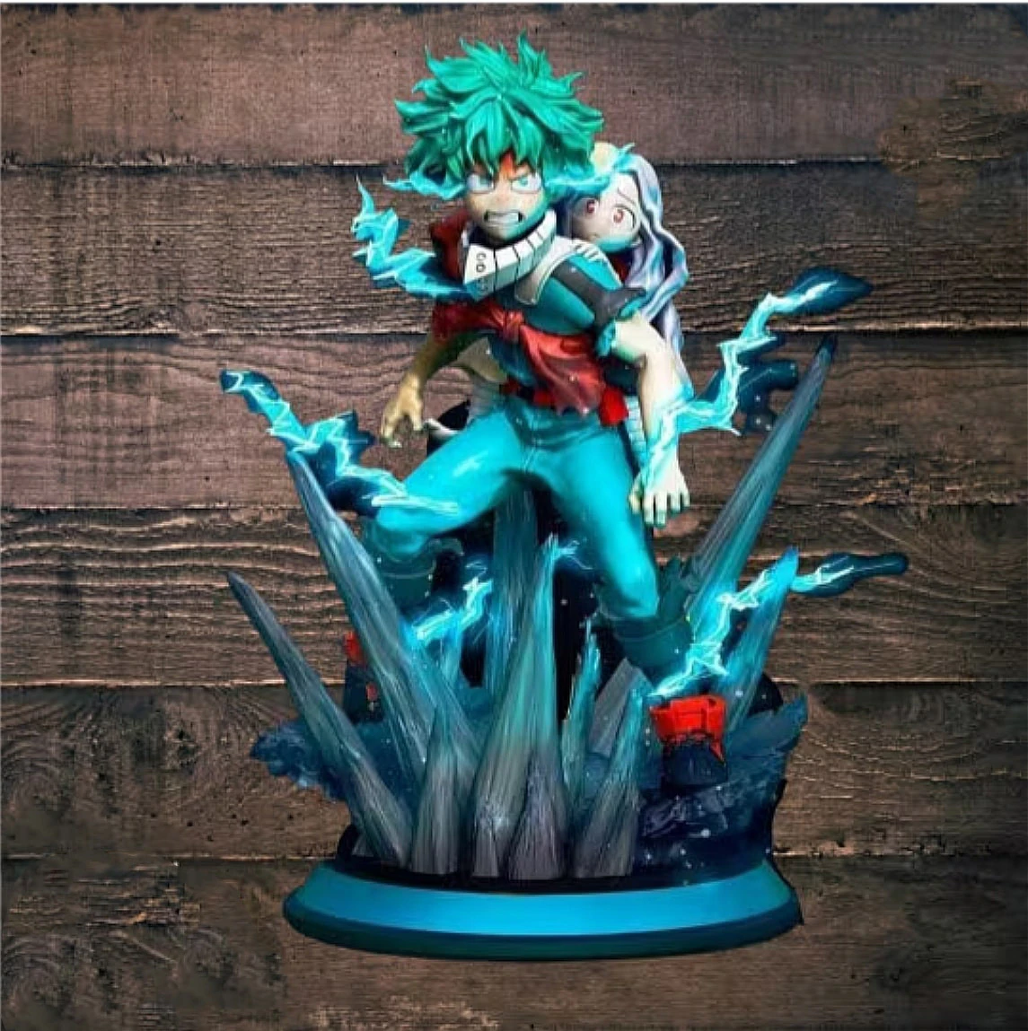 Deku and Eri Ready to Print 3D Print Model .c4d .max .obj .3ds .fbx .stl .blend 