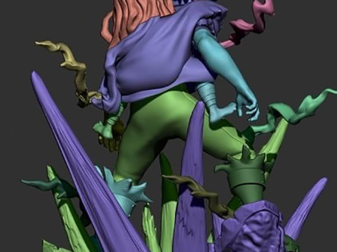 Deku and Eri Ready to Print Model Cetak 3D