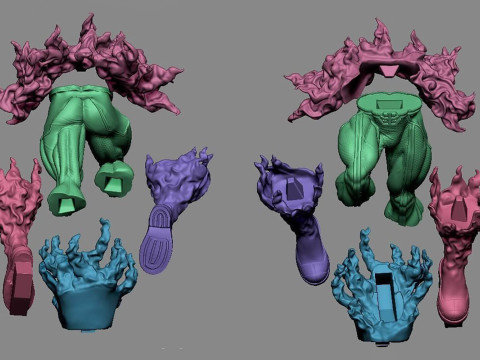 Endeavor - The Number 1 Hero Ready to Print 3D 打印模型