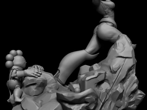 Jonathan Carlos - Ochako Uraraka My Hero Academia Ready to Print Modello di stampa 3D