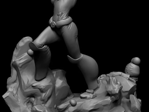 Jonathan Carlos - Ochako Uraraka My Hero Academia Ready to Print Modello di stampa 3D