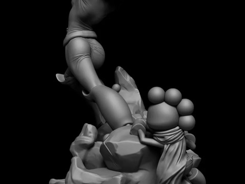 Jonathan Carlos - Ochako Uraraka My Hero Academia Ready to Print Modello di stampa 3D