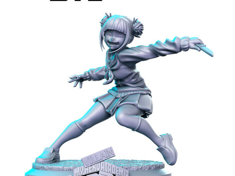 Himiko My Hero Academia Ready to Print Modello di stampa 3D