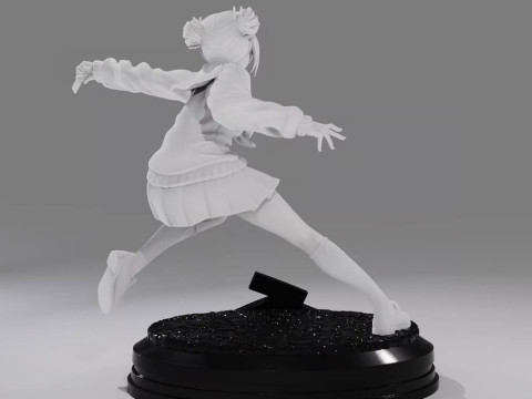 Himiko My Hero Academia Ready to Print Modello di stampa 3D