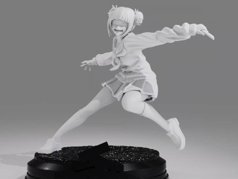 Himiko My Hero Academia Ready to Print Modello di stampa 3D