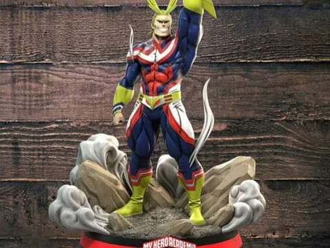 Allmigth My hero academy Ready to Print 3Dプリントモデル