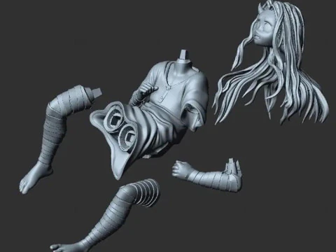 Mirio and Eri - My Hero Academia Ready to Print 3D Print Model