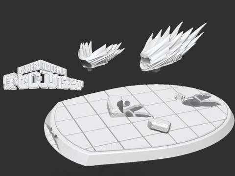Katsuki Bakugo - My Hero Academia Ready to Print Modello di stampa 3D