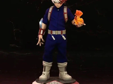 토도로키 쇼토 - 나의 히어로 아카데미아 인쇄 준비 완료 3D 프린트 모델