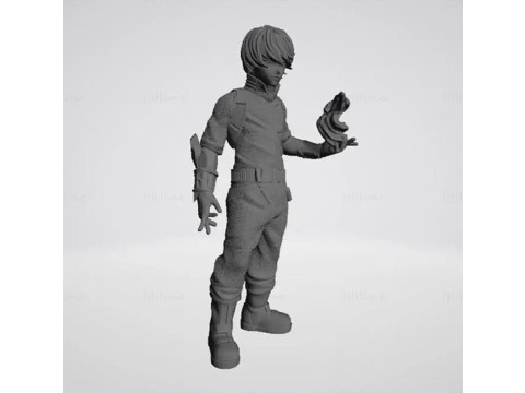Todoroki Shouto - My Hero Academia Ready to Print 3D 프린트 모델