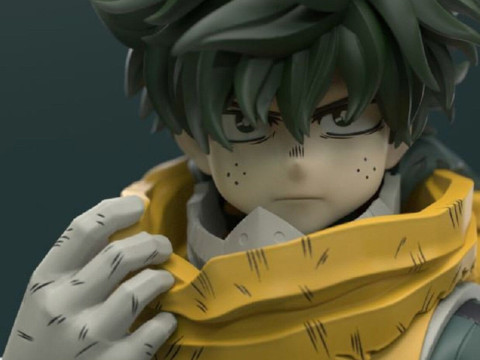 Izuku Midoriya - Deku Vigilante Ready to Print Modèles 3D en vedette