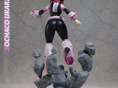 Azerama - Ochaco Uraraka Ready to Print 3D Druckmodell