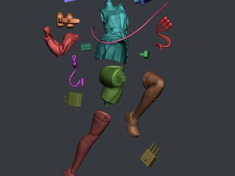 HIMIKO TOGA Ready to Print 3D Print Model