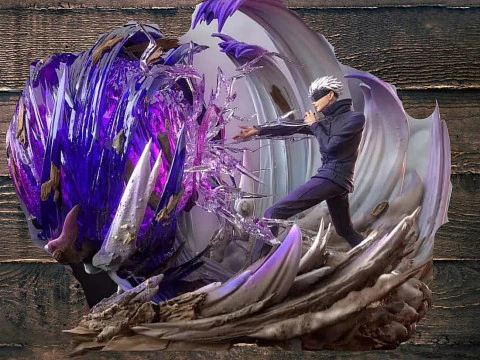 Jujutsu Kaisen Gojo Satoru Baskıya Hazır 3D Baskı Modeli