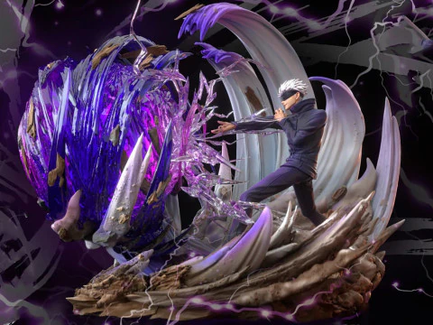 Jujutsu Kaisen Gojo Satoru Ready to Print 3D Print Model