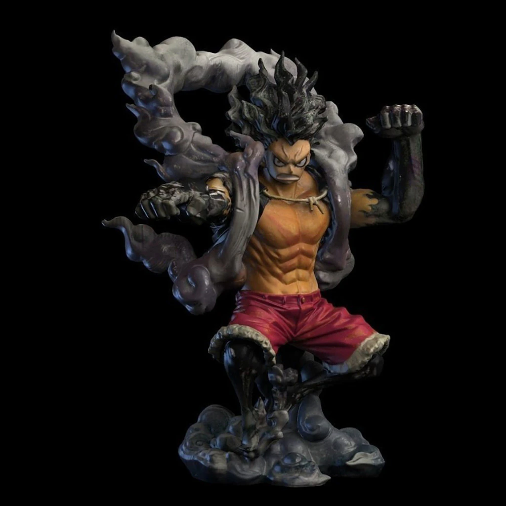 Luffy Gear 4 Snakeman Ready to Print 3D Print Model .c4d .max .obj .3ds .fbx .stl .blend