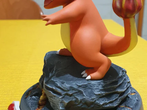 Charmander Pokemon Ready to Print 3D Print Model
