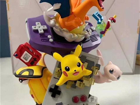 Pokemon Diorama William La Saga Ready to Print 3D Print Model