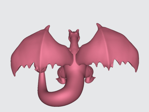 POKEMON - VENOM CHARIZARD Ready to Print 3D Print Model