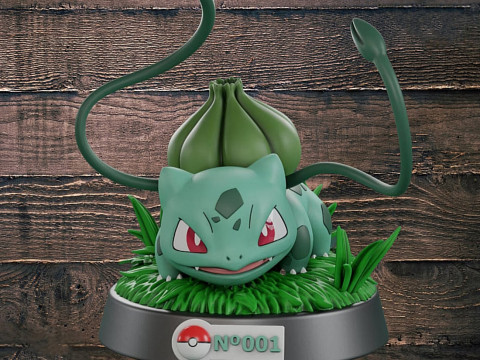 Pokemon Bulbasaur Ready to Print 3D 打印模型