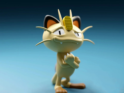 James and Koffing and Meowth Ready to Print 3D 打印模型