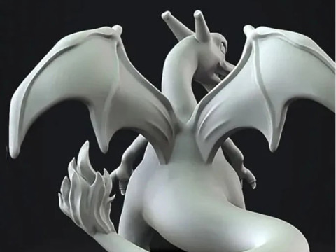Charizard Pokemon Ready to Print 3Dプリントモデル