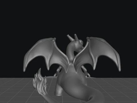 Charizard Pokemon Ready to Print 3Dプリントモデル