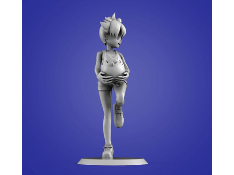 Misty Pokemon Ready to Print 3D Print Model