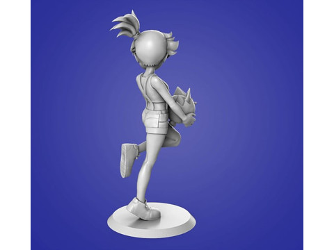 Misty Pokemon Ready to Print 3D Print Model