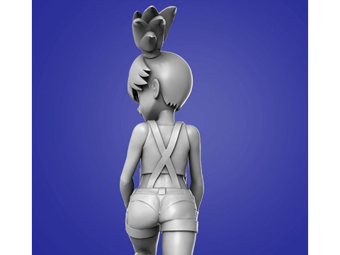 Misty Pokemon Ready to Print 3D Print Model