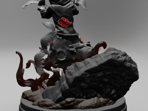 ITACHI UCHIHA Ready to Print Modèles 3D en vedette