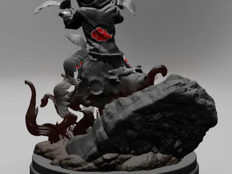 ITACHI UCHIHA Ready to Print 3D Print Model