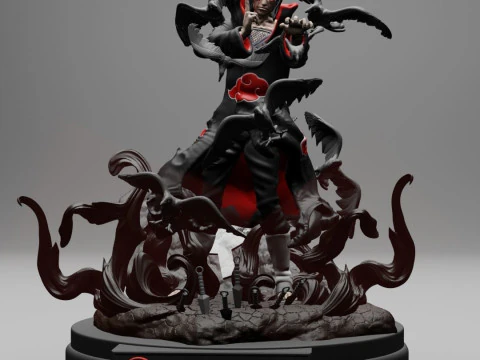 ITACHI UCHIHA Ready to Print 3D Print Model