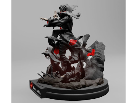 ITACHI UCHIHA Ready to Print Modèles 3D en vedette