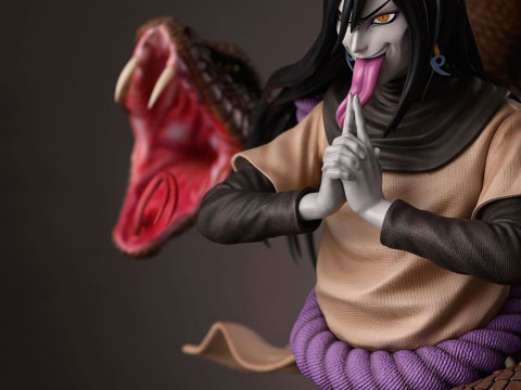 Naruto orochimaru Ready to Print Modèles 3D en vedette