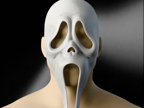 Scary Movie Scream Mask Collection 3D-Druckmodell