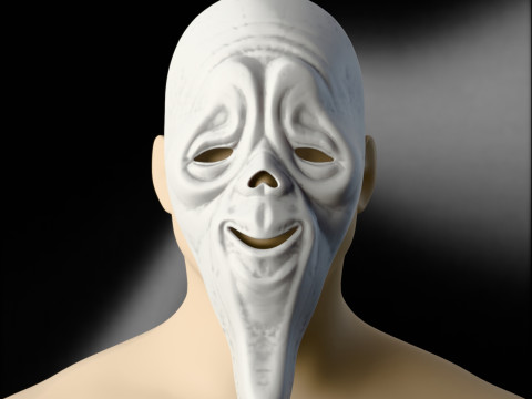 Scary Movie Scream Mask Collection 3D-Druckmodell