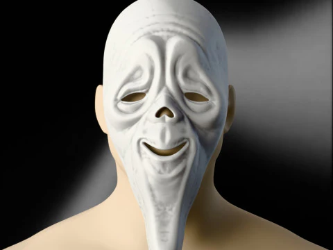 Scary Movie Scream Mask Collection 3D Print Model