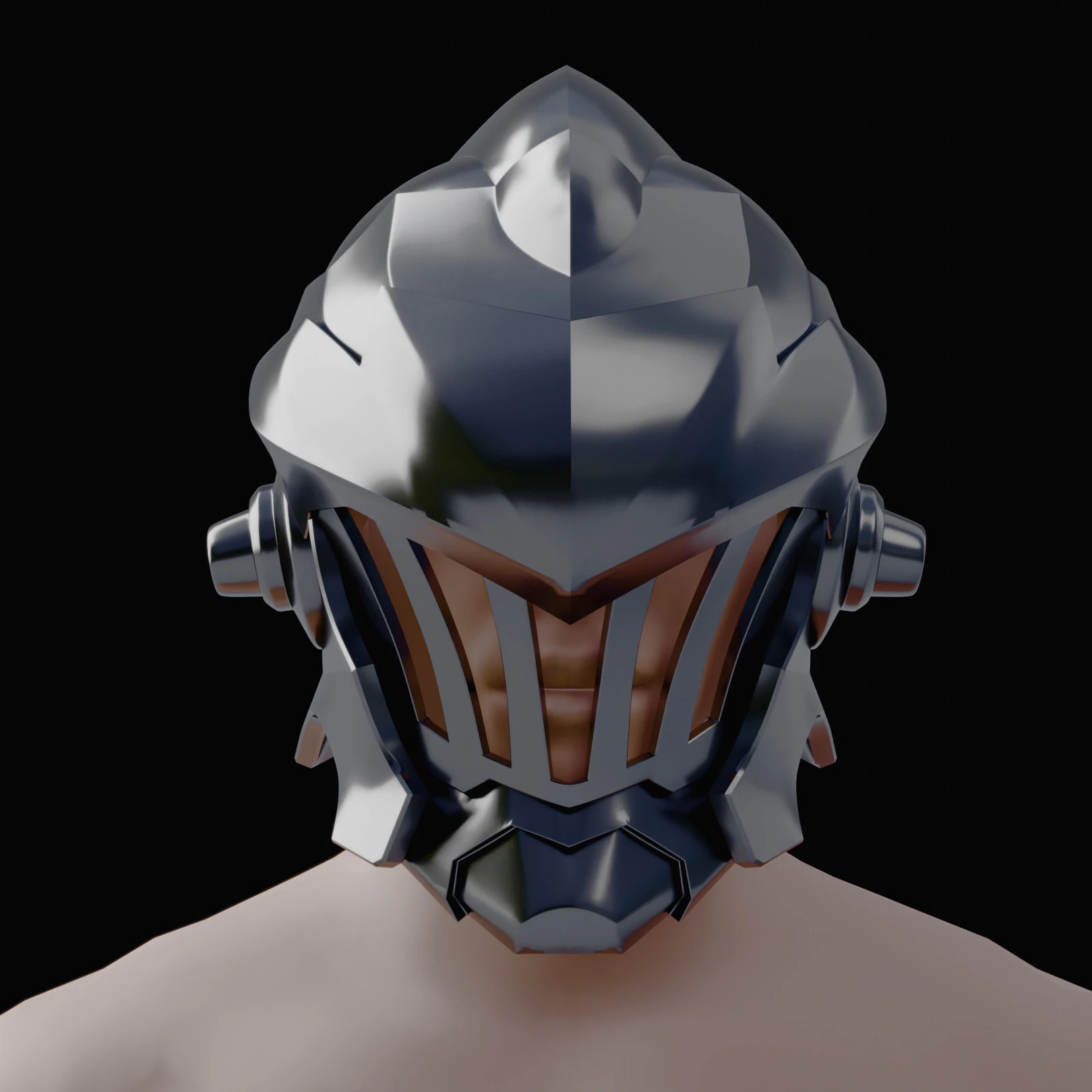 Goblin Slayer Helmet 3D Print Model .c4d .max .obj .3ds .fbx .stl .blend 